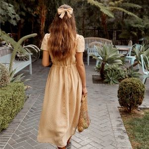 Christy Dawn “Dawn” Dress in oxblood calico NWT